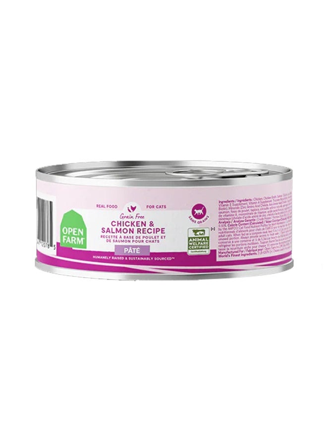 Open Farm Grain-Free Chicken & Salmon Pate Wet Cat Food - 150g - Image 1
