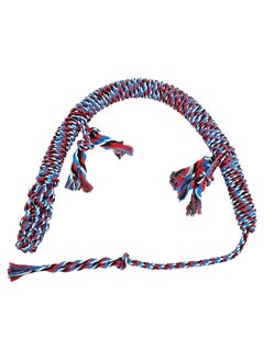 MAJIBAO Large dog rope toy with Durable, 100% cotton dog toy for all breeds, Safe resistant interactive toy, 125 cm Aggressive chewer, Cleaning teeth and Protects oral health, Toy for Tug of War (Multi-color)  - Image 1