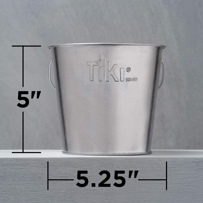 TiKi شمعة تيكي براند بايت فايتر من شمع السترونيلا في دلو معدني، 17 أونصة - Image 5