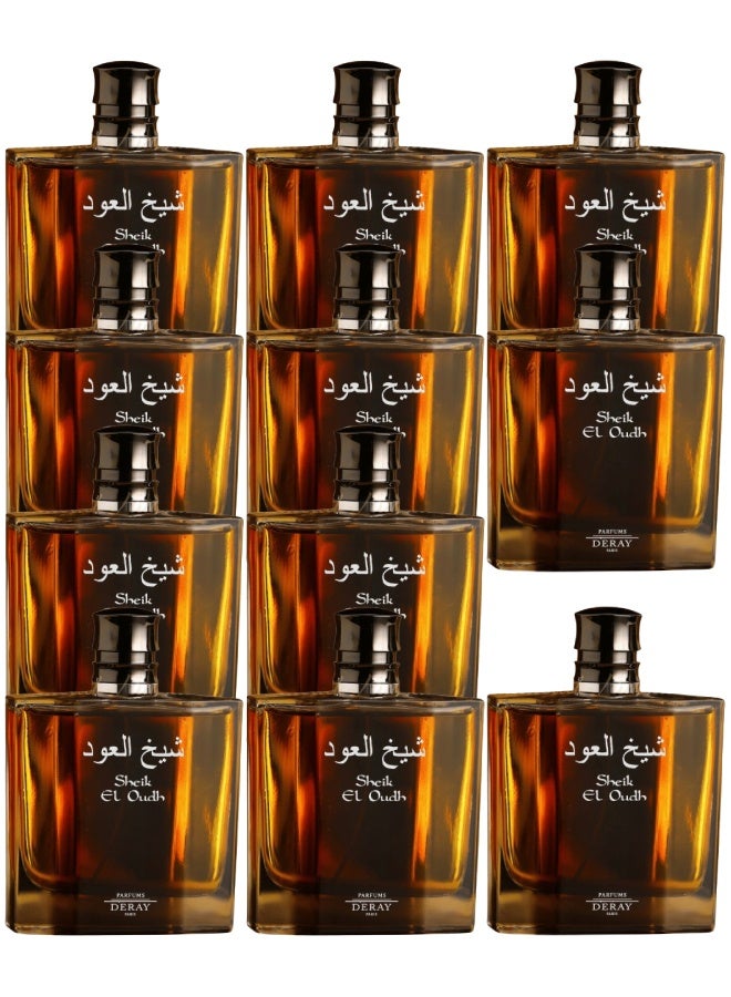 ديراي 11 قطع عطر شيخ العود 100مل - Image 1