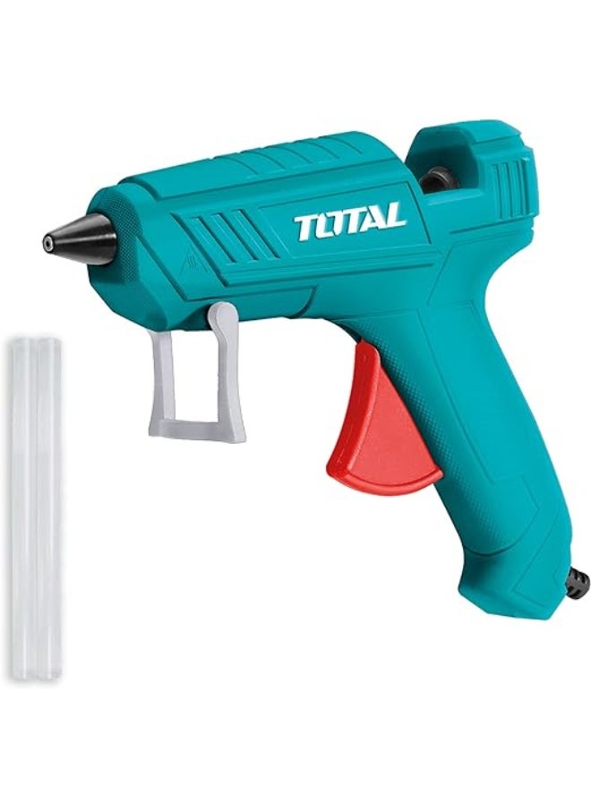 Total Glue Gun 100W – High-Power Industrial Hot Melt Adhesive Gun with Precision Nozzle for Crafting, DIY, Repair, and Household Projects - Image 2