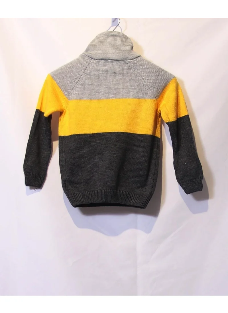 الكسندر جاردي Half Turtleneck Sweater Kids Sweater (C23-7107)