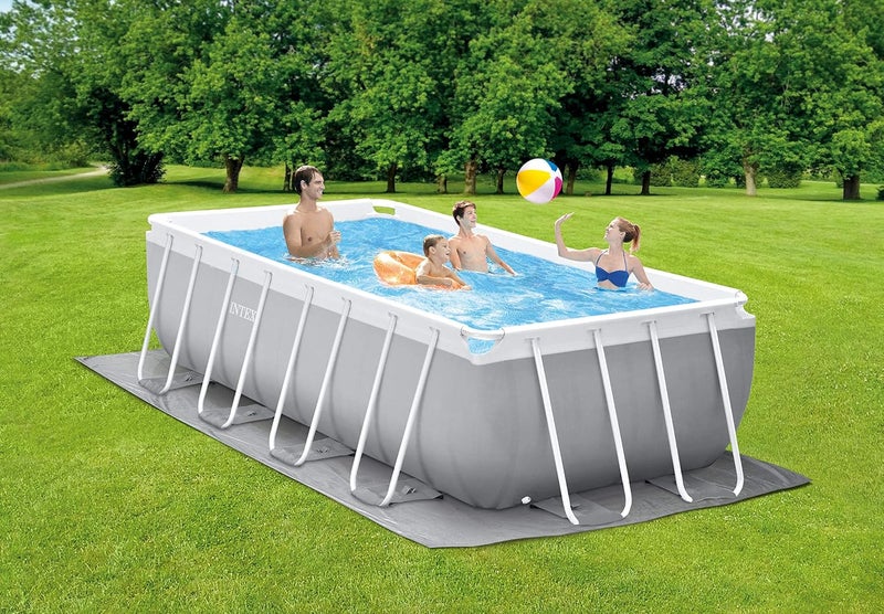 Intex 4m x 2m x 1.22m Prism Frame Rectangular Pool Set - Image 4