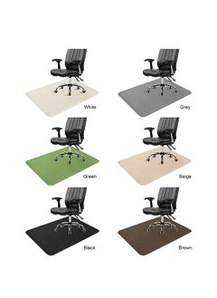 Generic Floor Chair Mat, Adhesive Non-slip Office Home Desk Chair Mat, Carpet Floor Scratches Protector, Grey  - Image 5
