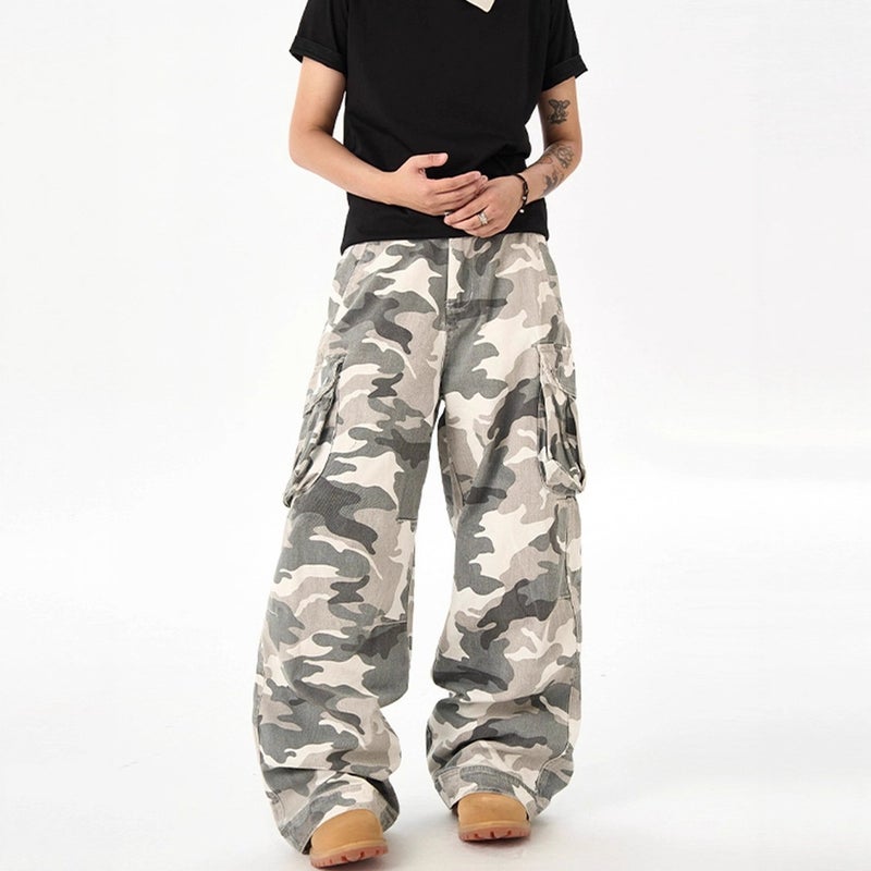 Unisex Casual Daily Denim Jeans - Image 3