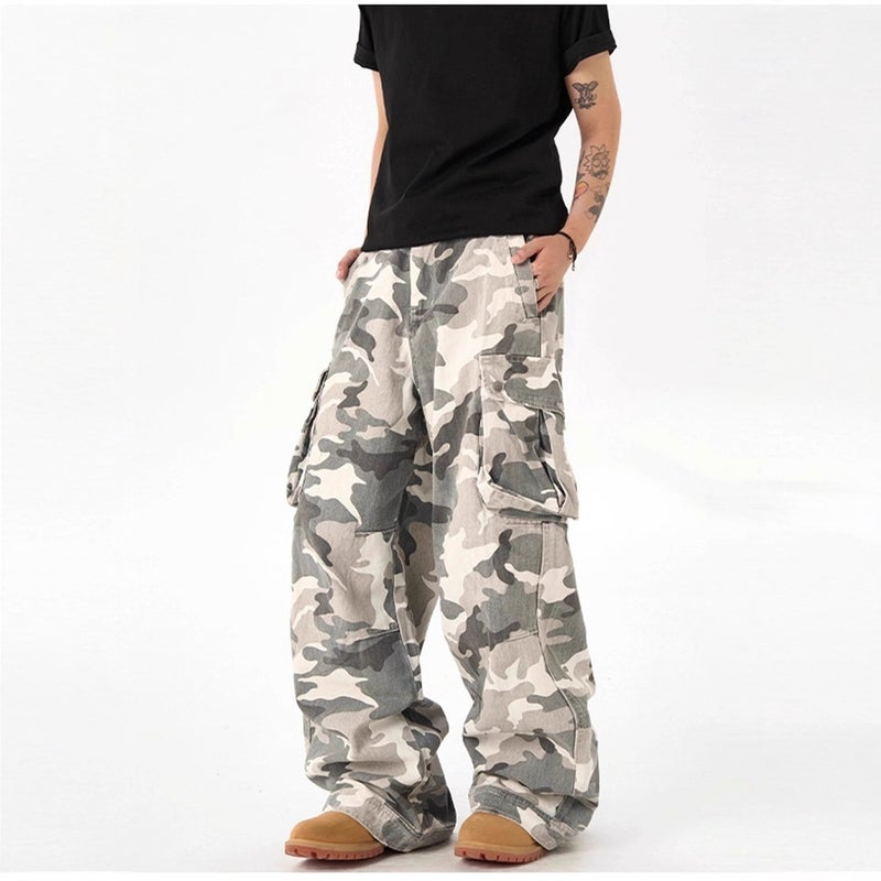 Unisex Casual Daily Denim Jeans - Image 4