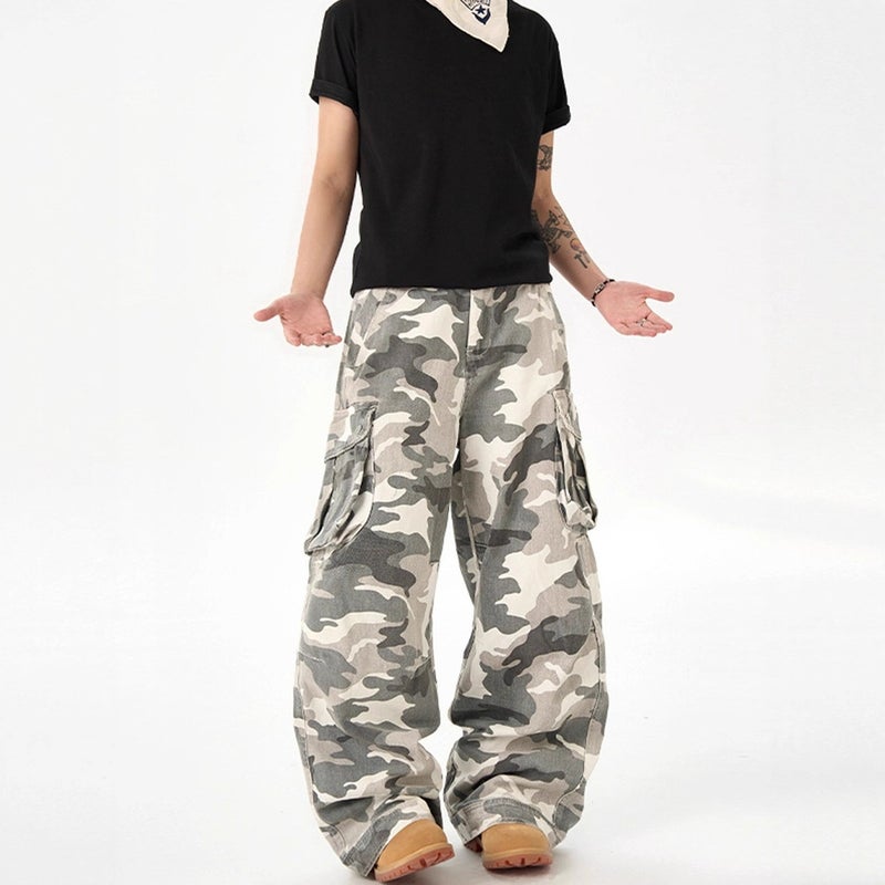 Unisex Casual Daily Denim Jeans - Image 1