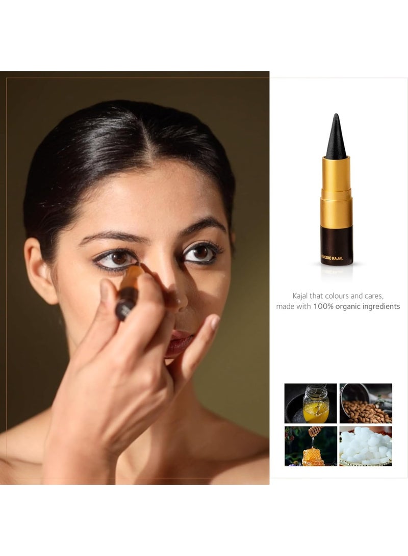 SoulTree 011 Pure Black Kajal, 3g - Image 2