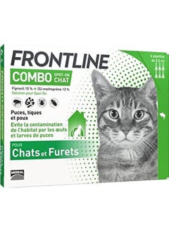 Frontline Frontline Combo For Cats - 3 Pipette fleu and tick  - Image 1