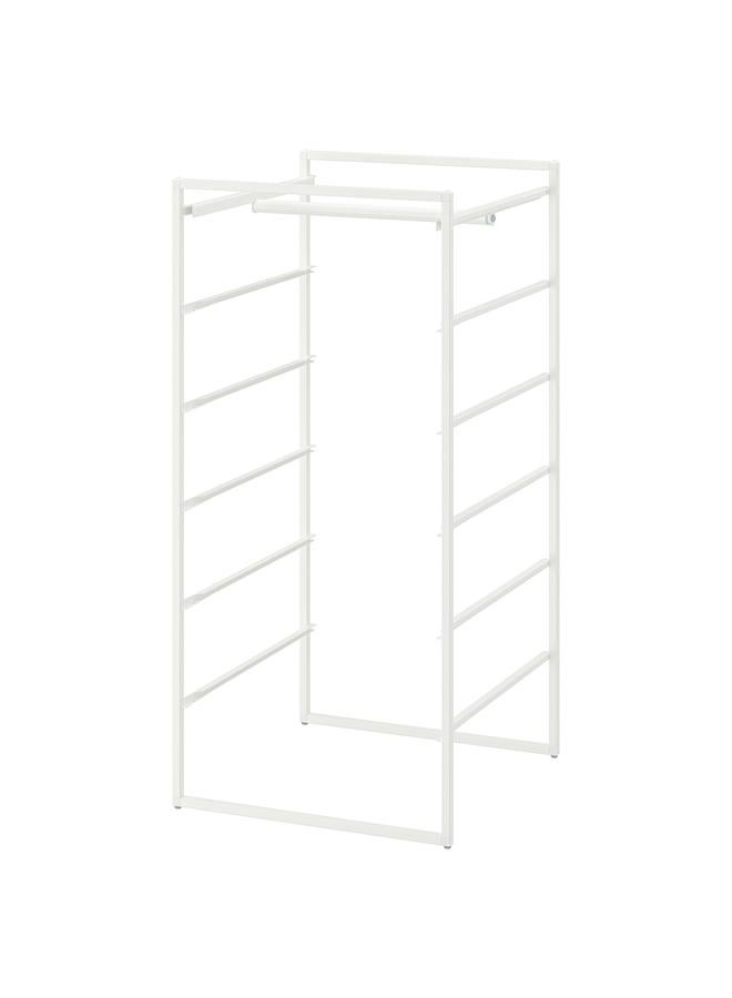 Zaboon Wardrobe Combination, White, 50X51X104 Cm - Image 1