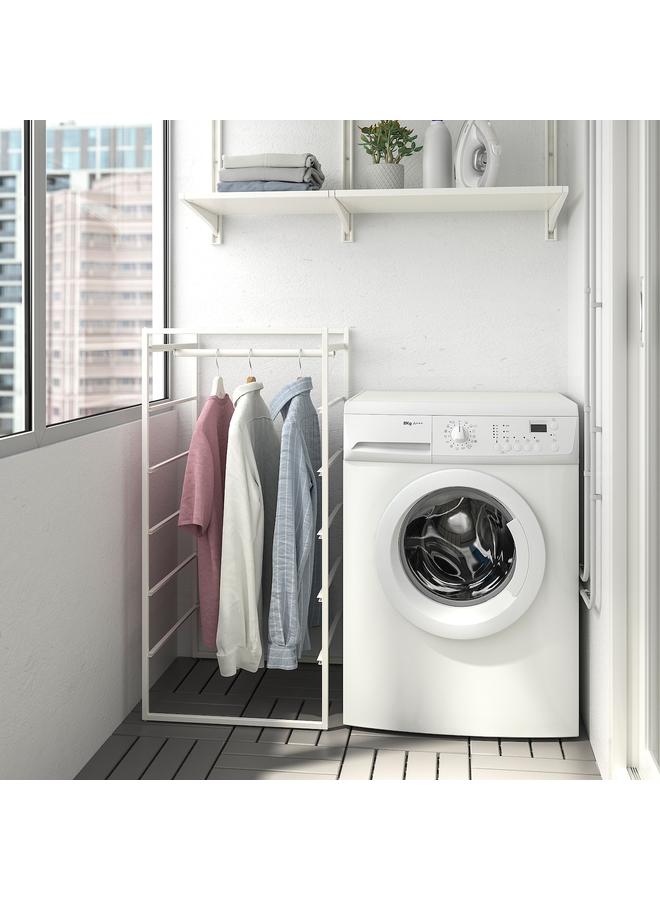 Zaboon Wardrobe Combination, White, 50X51X104 Cm - Image 4