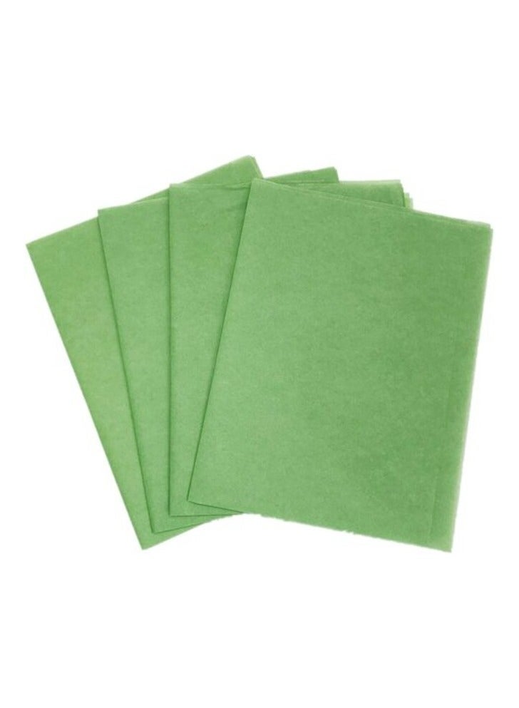 Red Dot Gift Red Dot Gift Tissue Paper 50-Sheets Size: 50 * 70 cm Wrapping DIY Tissues (15 Color Available) 17 Gram Use For T-Shirt, Dress, Abayas Wrapping. (Lime-Green, 50 * 70cm)