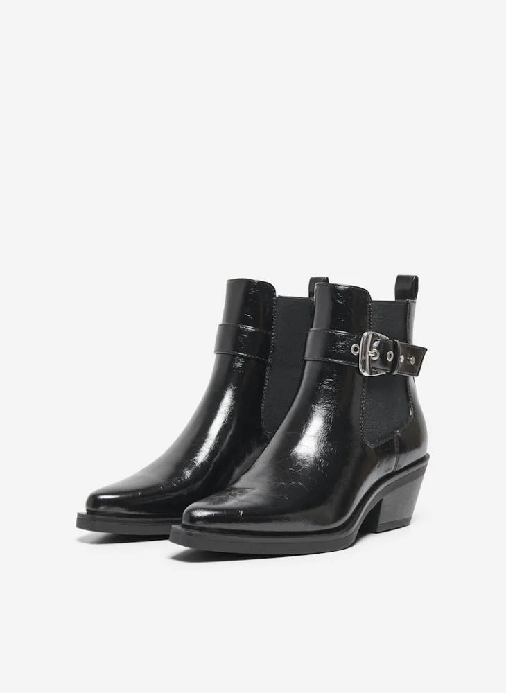 اونلي Onlamie Ankle Buckle Boots