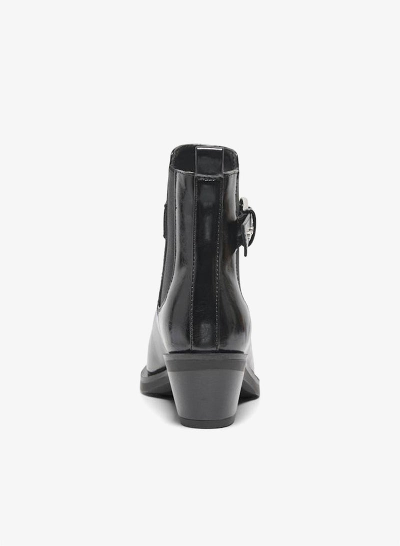 ONLY Onlamie Ankle Buckle Boots - Image 3