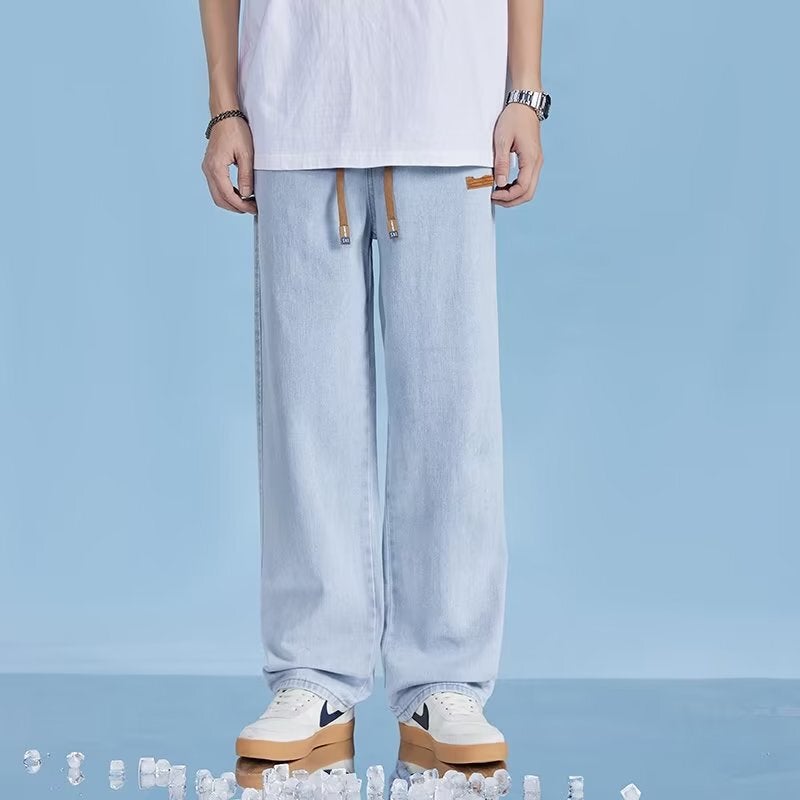 Unisex Casual Daily Denim Jeans - Image 3