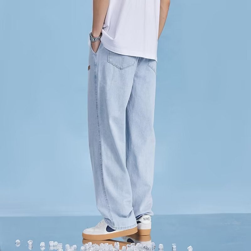 Unisex Casual Daily Denim Jeans - Image 4