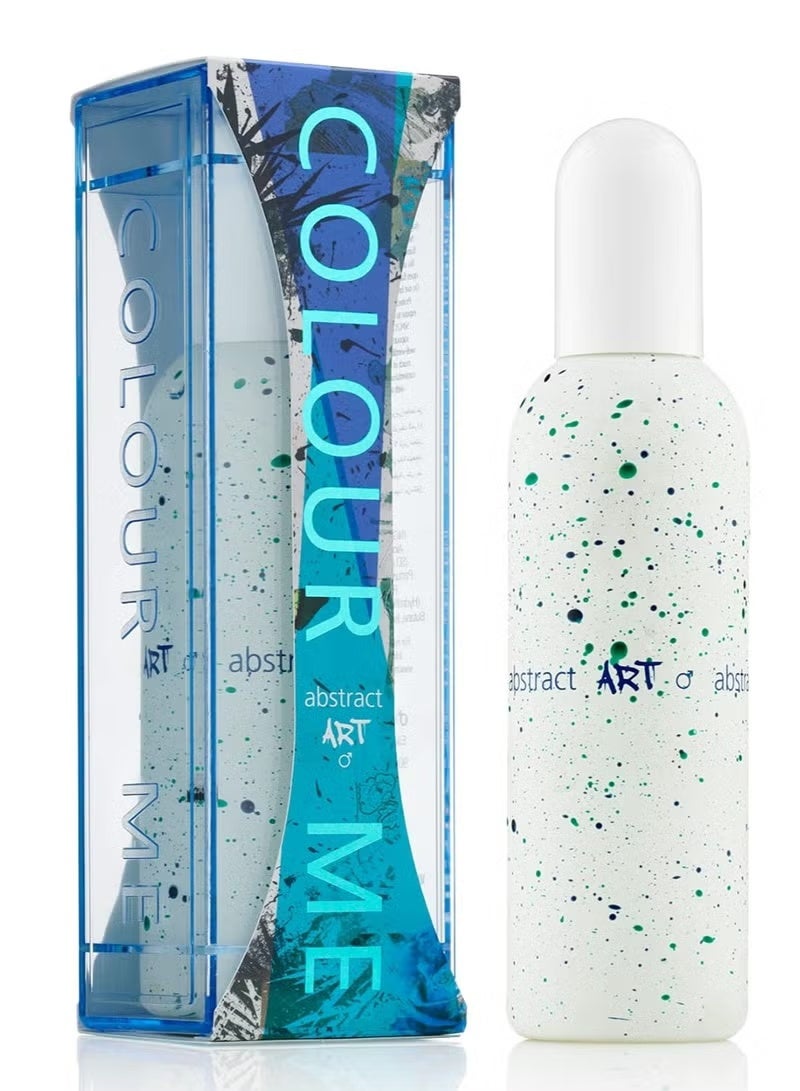 كولور مي عطر تجريدي ارت للرجال - او دي بارفان 90 مل - Image 1