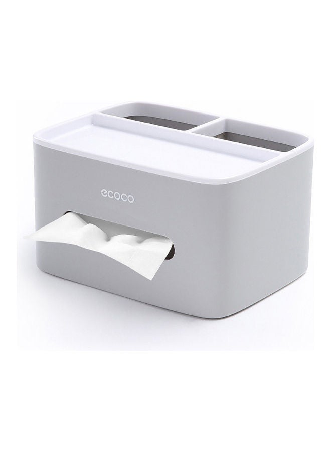ecoco Tabletop Tissue Box Multifunction Storage Box for Living Room Tea Table Remote Control Nordic blue - Image 5