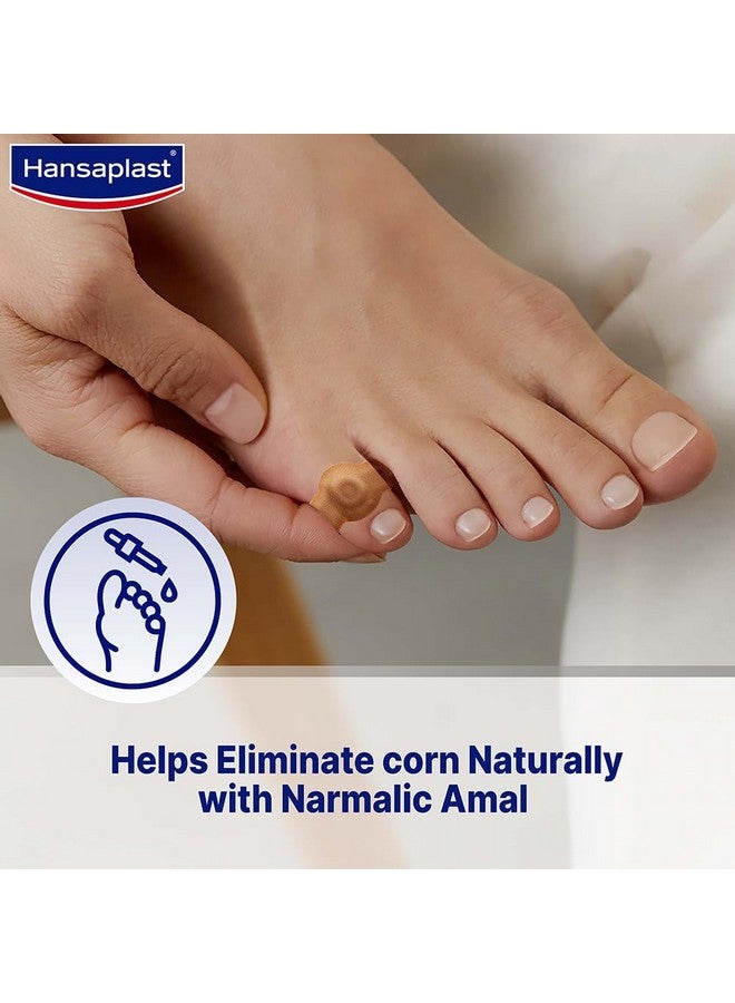 Hansaplast Hansaplast Corn Plaster, Corn Removal bandage for foot | 7 + 2 (Pack of 9 Envelopes) | Ayurvedic Corn Plaster  - Image 3