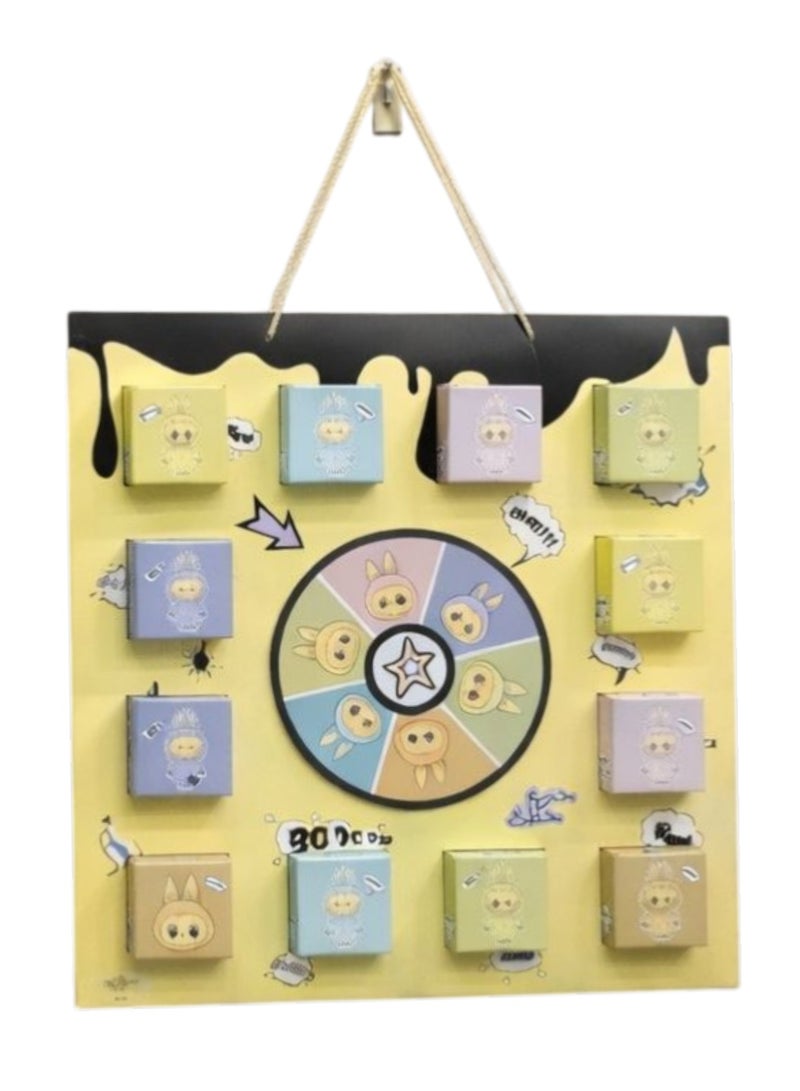 لوحة توزيعات العيد مع علب هدايا أنيقة - Image 1