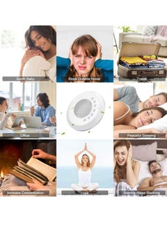 Generic Smart Sleep Instrument, 28 Non-looping Soothing Sounds, 30 Level Volume 3 Timer Memory Function Audio Jack, Rechargeable for Home Office Travel  - Image 5