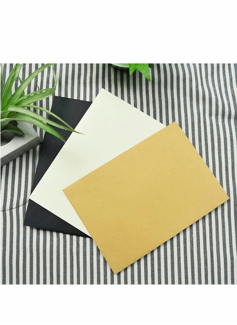 KASTWAVE - 60pcs Envolopes Retro Reusable Mini Size Brown Envelopes Kraft Paper Envelopes for Coins Business Cards - Image 1