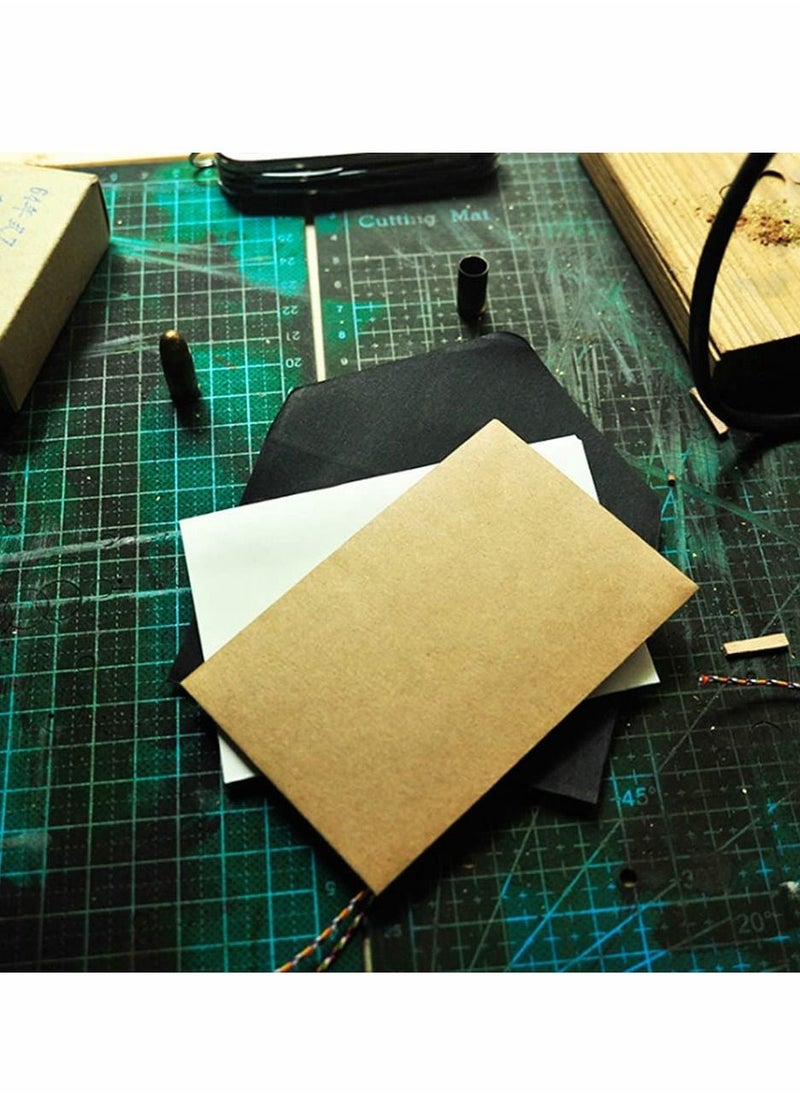 KASTWAVE - 60pcs Envolopes Retro Reusable Mini Size Brown Envelopes Kraft Paper Envelopes for Coins Business Cards - Image 1
