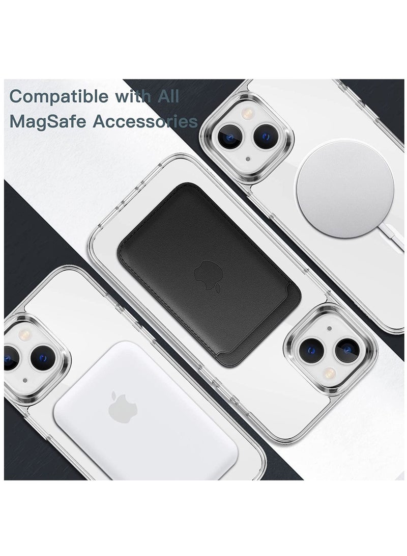 LEDIN Classic Hybrid Magnetic Case with Halo Lock, Compatible with iPhone 14 PLUS, Compatible with Mag Safe, Shockproof Military-Grade Protection, Scratch-Resistant Back  - Image 4