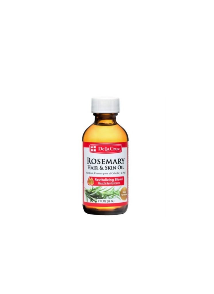 De La Cruz Rosemary Oil Blend Moisturizer with Castor, Avocado and Olive Oil - Topical Use Only 2 FL. OZ. (59 mL)  - Image 1