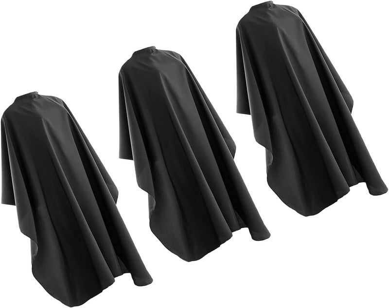 VICASKY 3pcs Hairdressing Gown Salon Capes for Adults with Snap Closure 120x150cm Reusable Barber Cloth Cloak for Men and Women Hair Cutting and Styling - Image 1