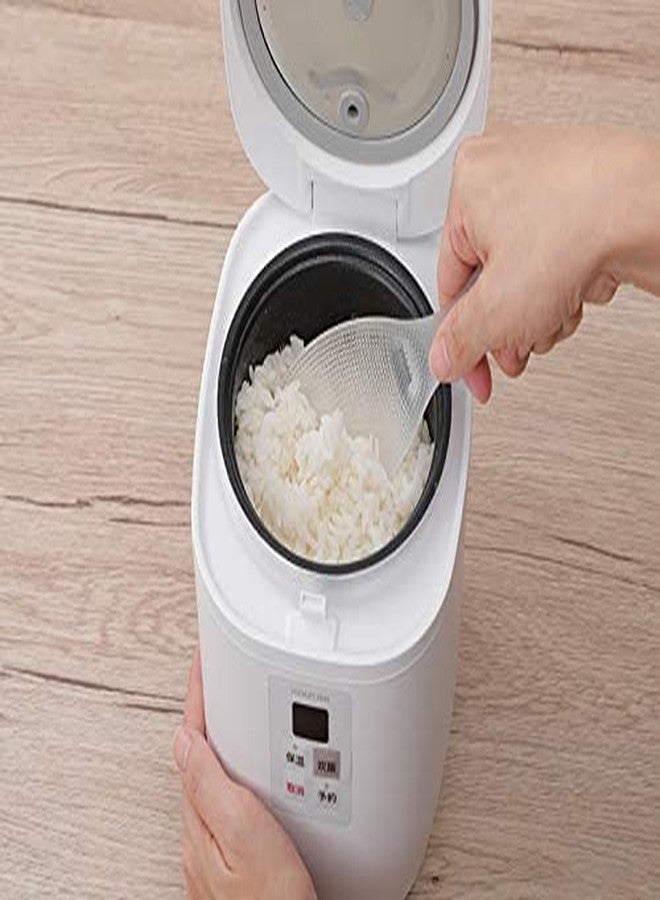 Marna K744CL Super Rice Spoon, Small, Premium Clear (Ladle Letter/Made in Japan), Non-Stick (Embossing, Easy to Scoop), Slim Width - Image 3