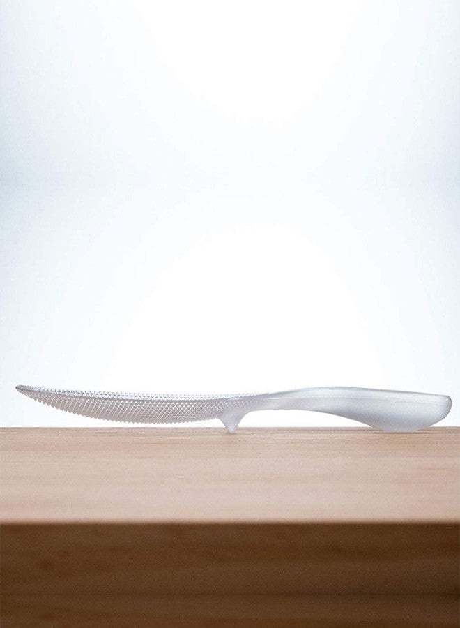 Marna K744CL Super Rice Spoon, Small, Premium Clear (Ladle Letter/Made in Japan), Non-Stick (Embossing, Easy to Scoop), Slim Width - Image 4