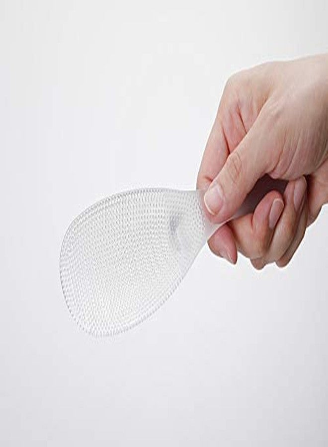 Marna K744CL Super Rice Spoon, Small, Premium Clear (Ladle Letter/Made in Japan), Non-Stick (Embossing, Easy to Scoop), Slim Width - Image 2
