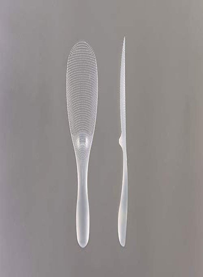Marna K744CL Super Rice Spoon, Small, Premium Clear (Ladle Letter/Made in Japan), Non-Stick (Embossing, Easy to Scoop), Slim Width - Image 5