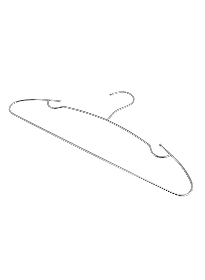 Royalford 6 Pcs Clothes Hanger Set Anti Skid Design Durable Iron Construction 40X20 Cm Silver - Image 4