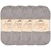 BambooMN JubileeYarn Bamboo Cotton Sport Yarn 50gSkein Smoky Sky 4 Skeins - Image 2