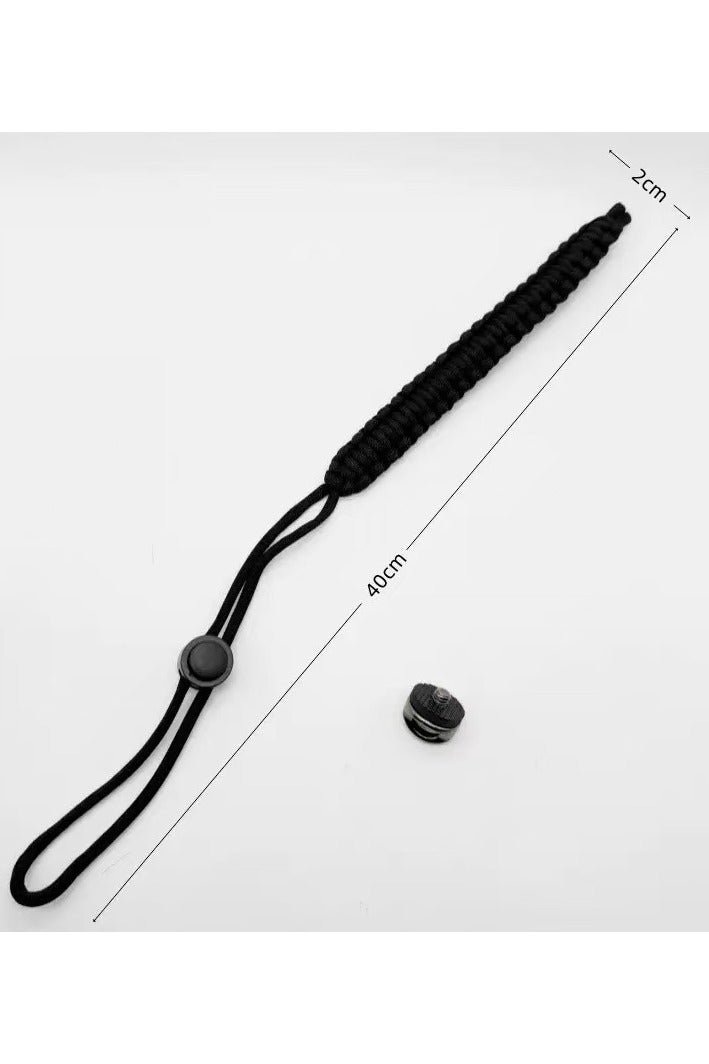 GoPro, DJI, Insta360, DSLR Cameras, Action Cameras, 1/4-Inch Screw Anti-Loss Wrist Strap, Woven Wristband - Image 5