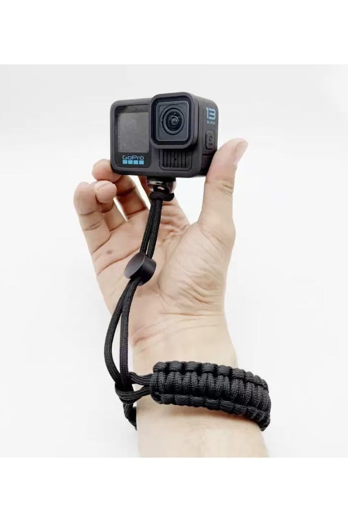 GoPro, DJI, Insta360, DSLR Cameras, Action Cameras, 1/4-Inch Screw Anti-Loss Wrist Strap, Woven Wristband - Image 3