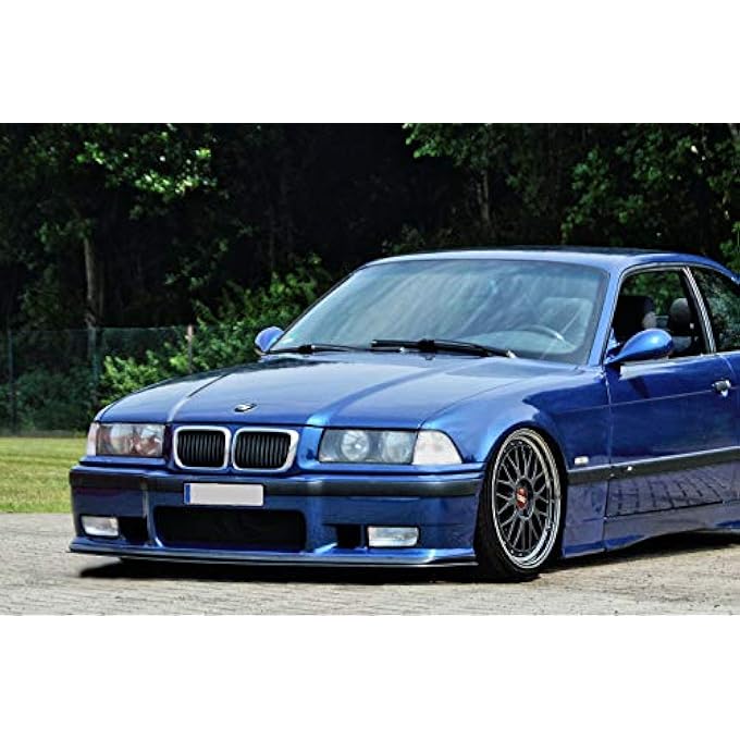 ProTuning Black Gloss Front Bumper spoiler/skirt/valance For E36 3 Series 1992-1999 - Image 1