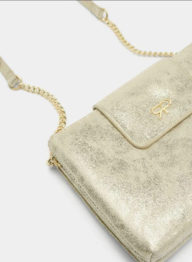 بارفوا حقيبة كروس بودي معدنية