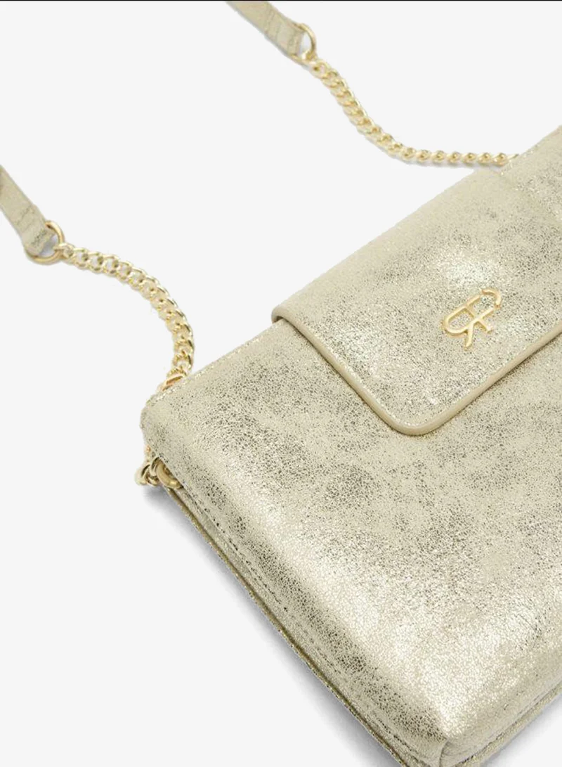PARFOIS Metallic crossbody bag