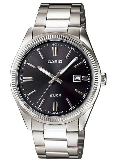 Casio Analog Watch With Stainless Steel MTP-1302D-1A1VDF