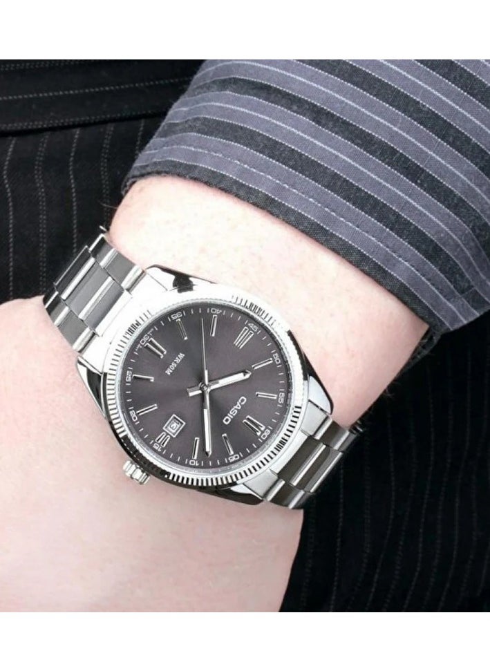 Casio Analog Watch With Stainless Steel MTP-1302D-1A1VDF