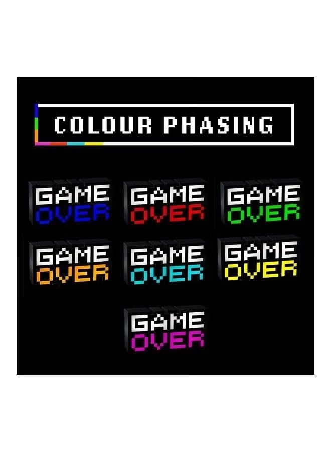 Goolsky Game Over Neon Sign, Dimmable LED Neon Sign for Wall Neon Light, Neon Signs for Gamer Game Room Decor Bedroom Wall Gaming Wall Decoration - Image 4