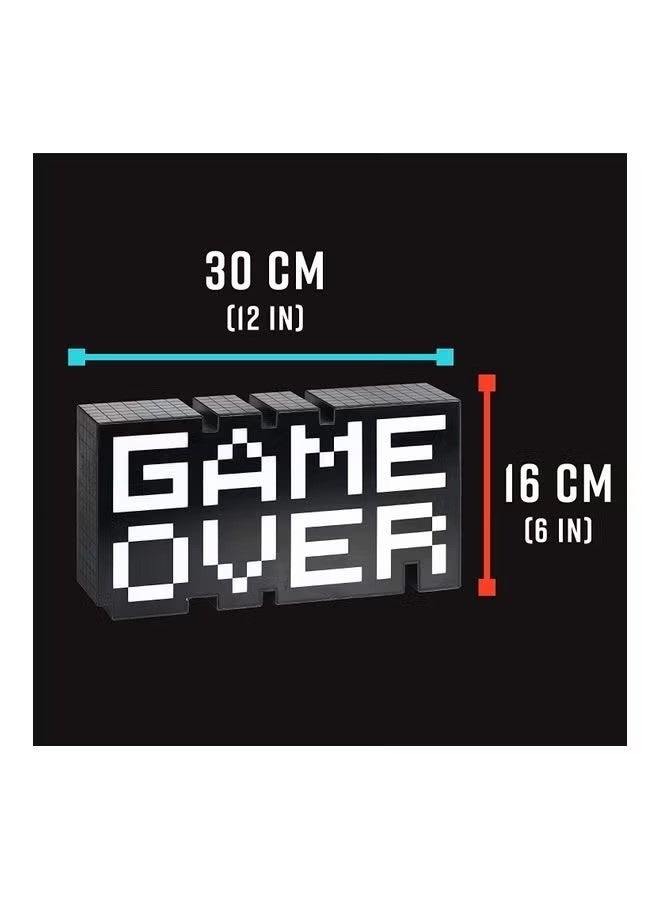 Goolsky Game Over Neon Sign, Dimmable LED Neon Sign for Wall Neon Light, Neon Signs for Gamer Game Room Decor Bedroom Wall Gaming Wall Decoration - Image 2