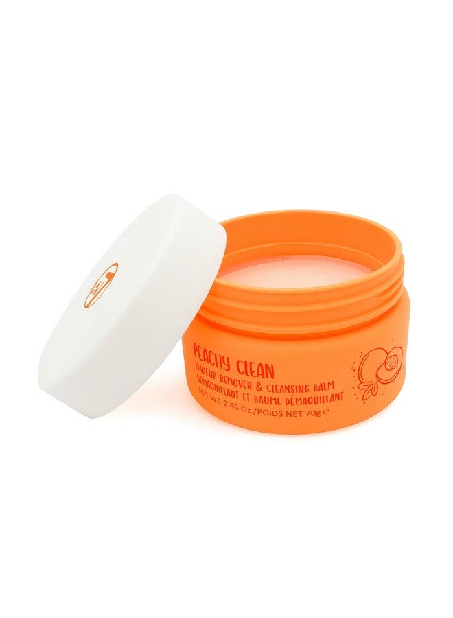 W7 Peachy Clean Face Cleansing Balm Makeup Remover With Peach Extract Clean Oil Free Skin - Image 2