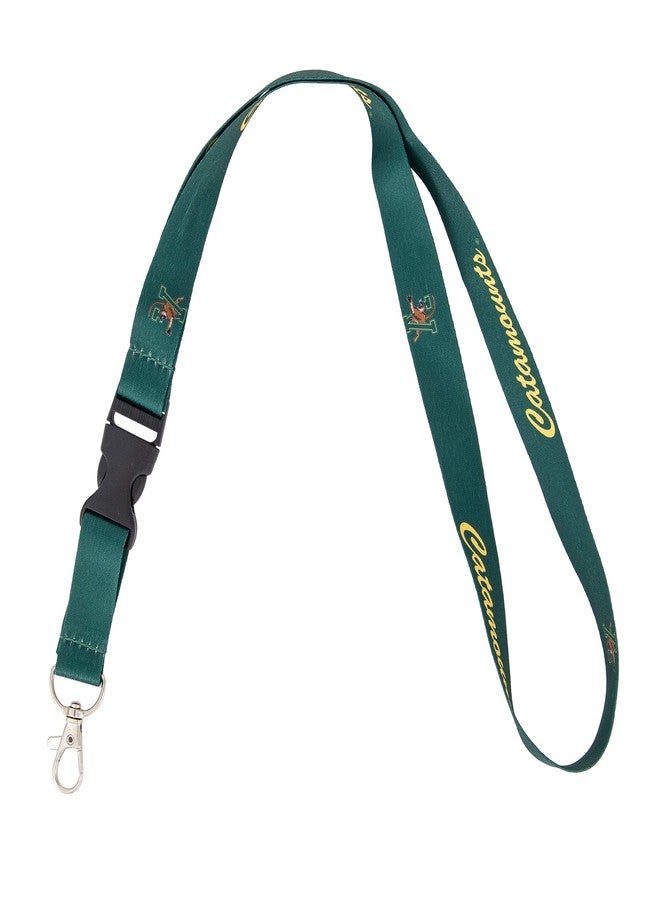 Desert Cactus The University of Vermont Lanyard UVM Catamounts Car Keys ID Badge Holder Keychain Detachable Breakaway Snap Buckle (Green) - Image 2