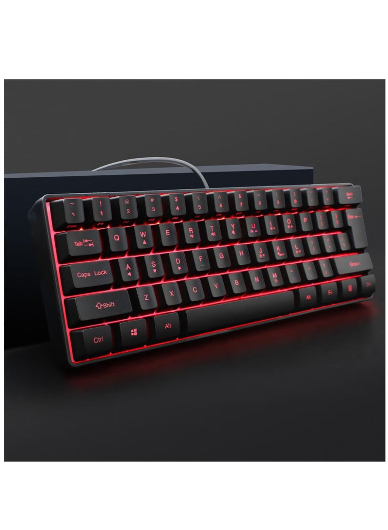 V700 Wired RGB Streamer Gaming Keyboard Black  - Image 2