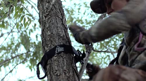 Hunter Safety System Quick-Connect Treestrap - Pack of 3 - Tree Climbing Gear for Tree-Stand Hunting - Comfortable Hunting Gear and Durable Hunting Equipment (Black) - Image 3