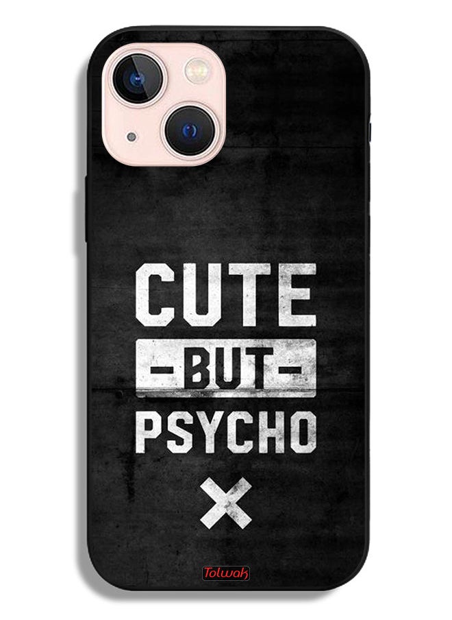 Apple iPhone 13 mini Protective Case Cute But Psycho